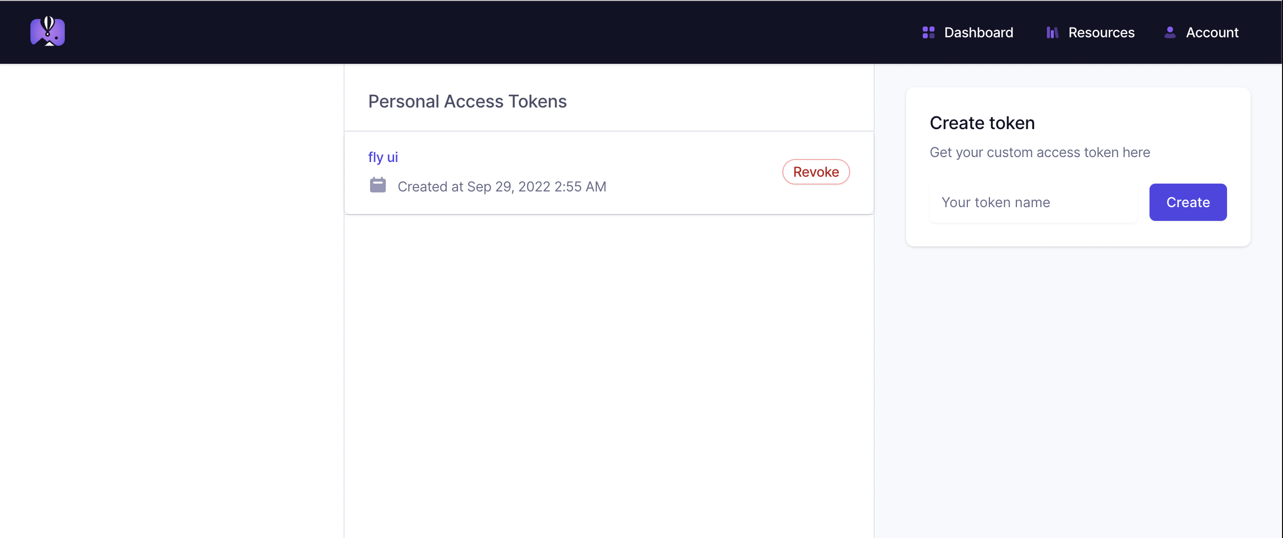 Fly.io - Access Tokens